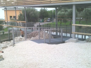 Copertura sito archeologico